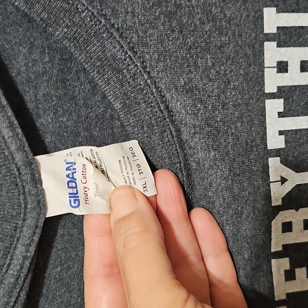 T-Shirt Gray Short Sleeve - Picture 6 of 7